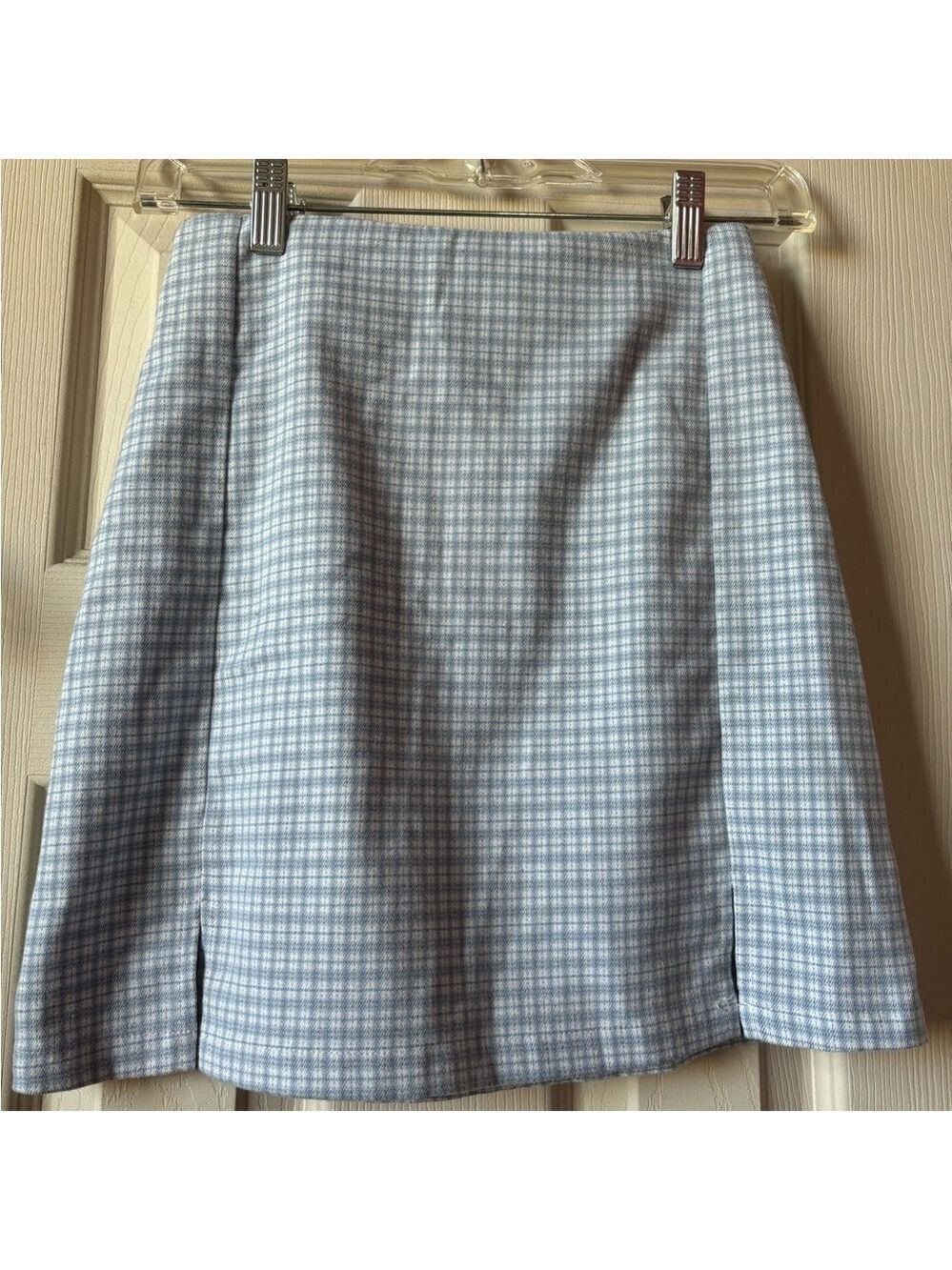 Brandy 💙 Melville Brushed Fabric Pencil Skirt w/Front Slits Sz XS, estimated